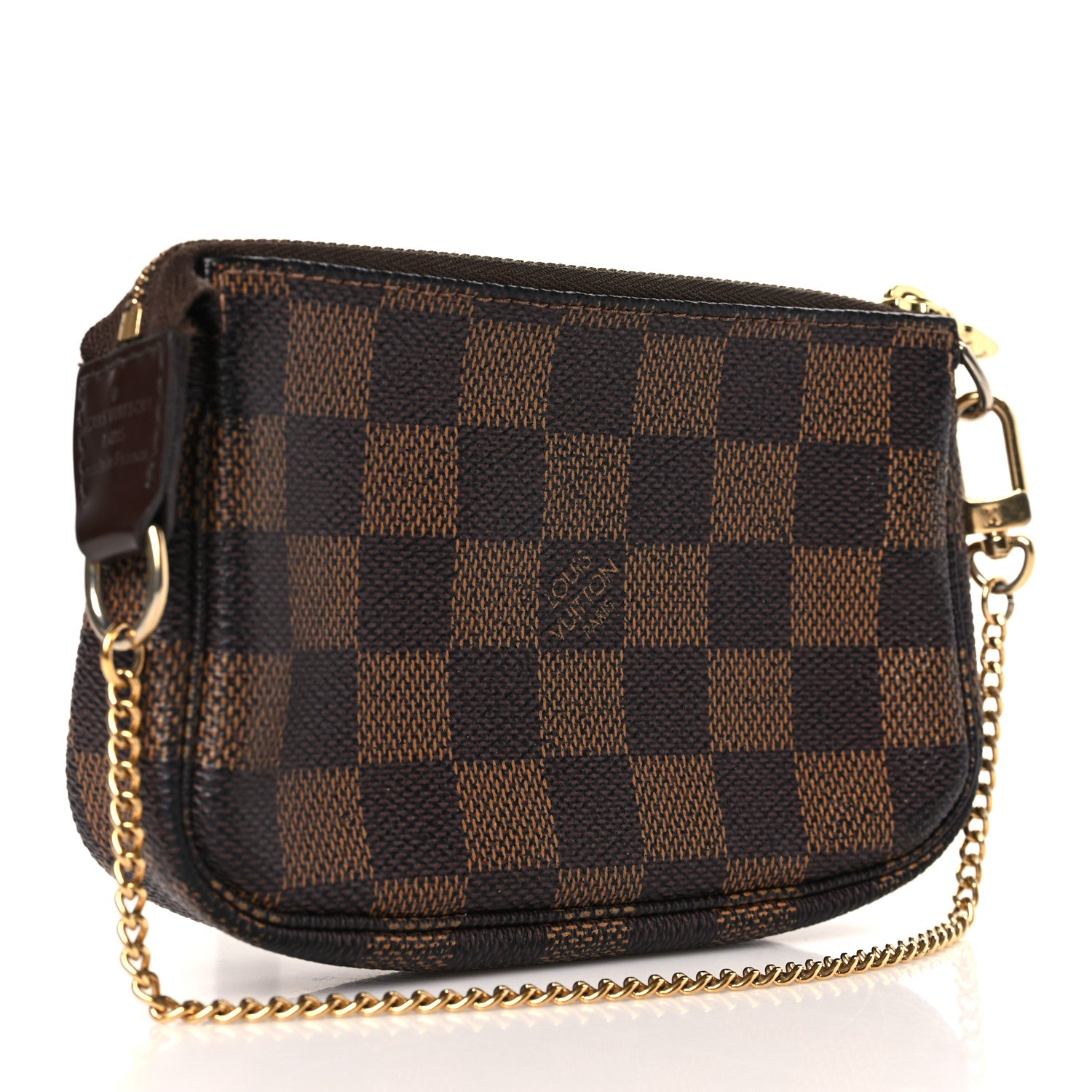 Louis Vuitton Damier Ebene Mini Pochette Accessories 3 of 9