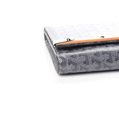 Goyard Goyardine Monte Carlo Bois Clutch Grey 6 of 7