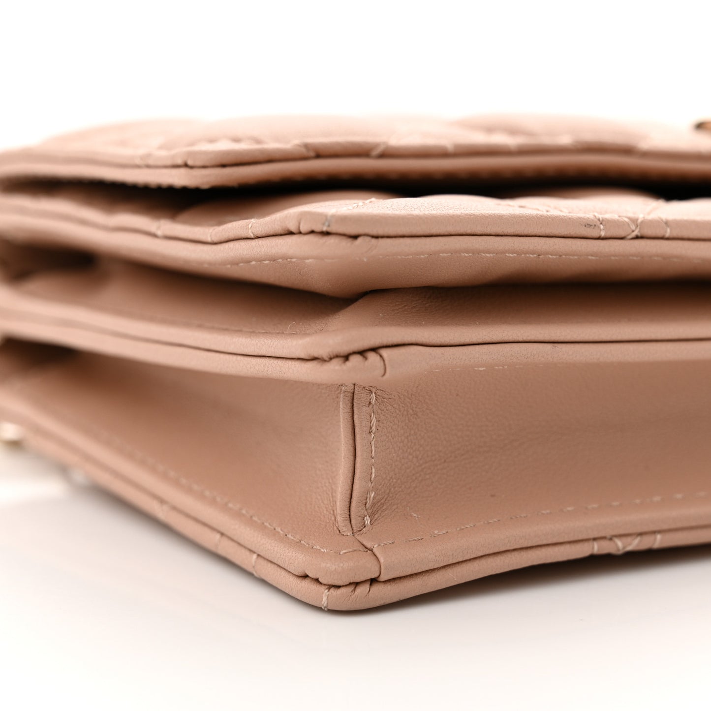 Lambskin Cannage Mini My Dior Bag Rose Des Vents