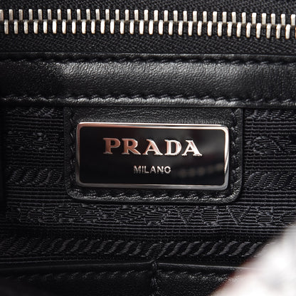 Prada X JAMES JEAN Vitello DNA Flat Messenger Bag Black 6 of 10