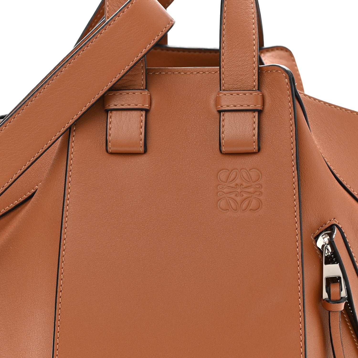 Loewe Calfskin Small Hammock Shoulder Bag Tan 8 of 10