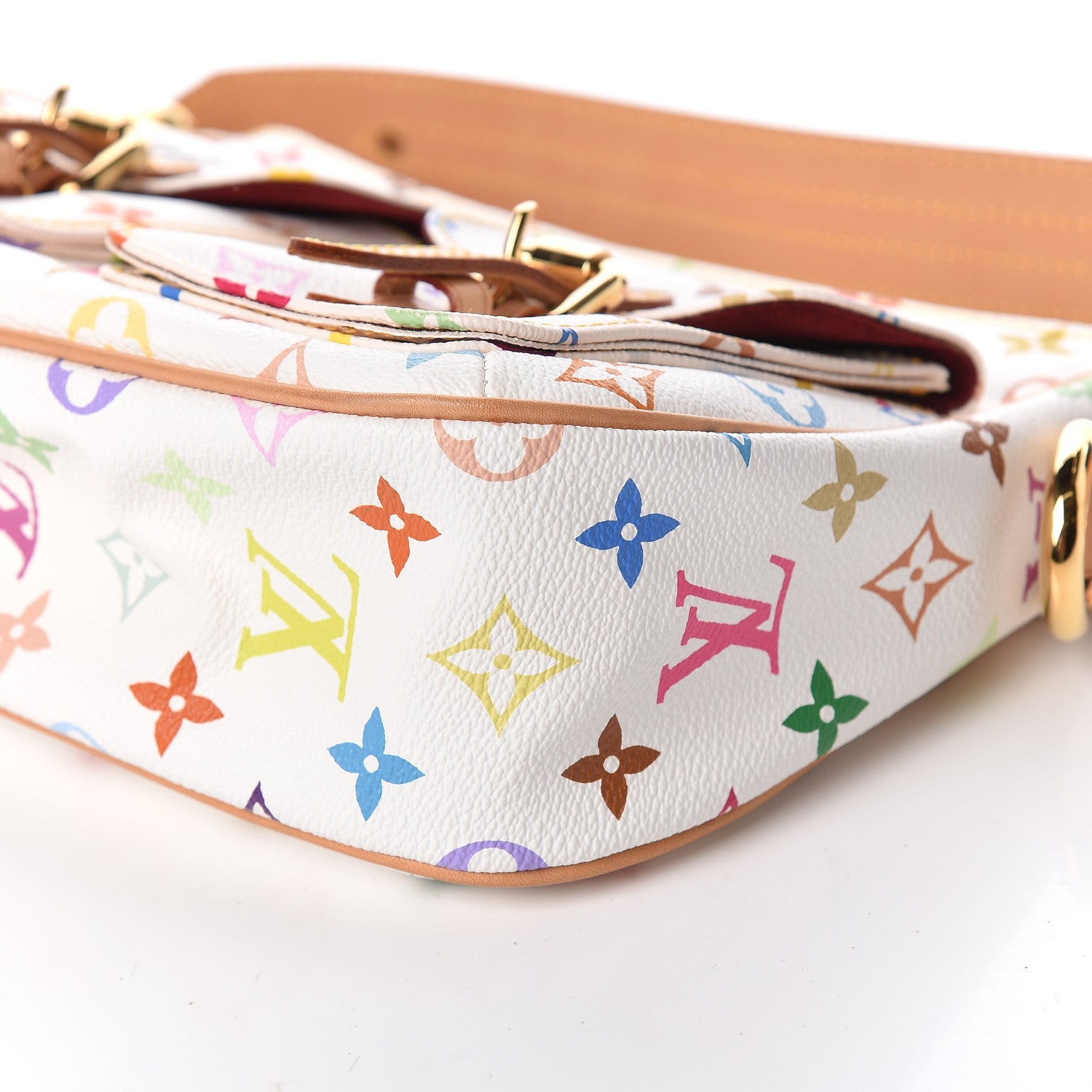 Louis Vuitton Monogram Multicolor Lodge PM White 6 of 9
