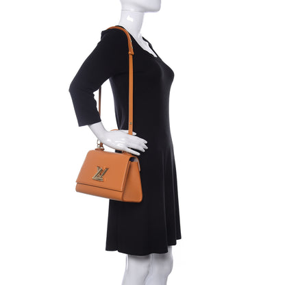 Louis Vuitton Taurillon Twist One Handle PM Saffron 2 of 9