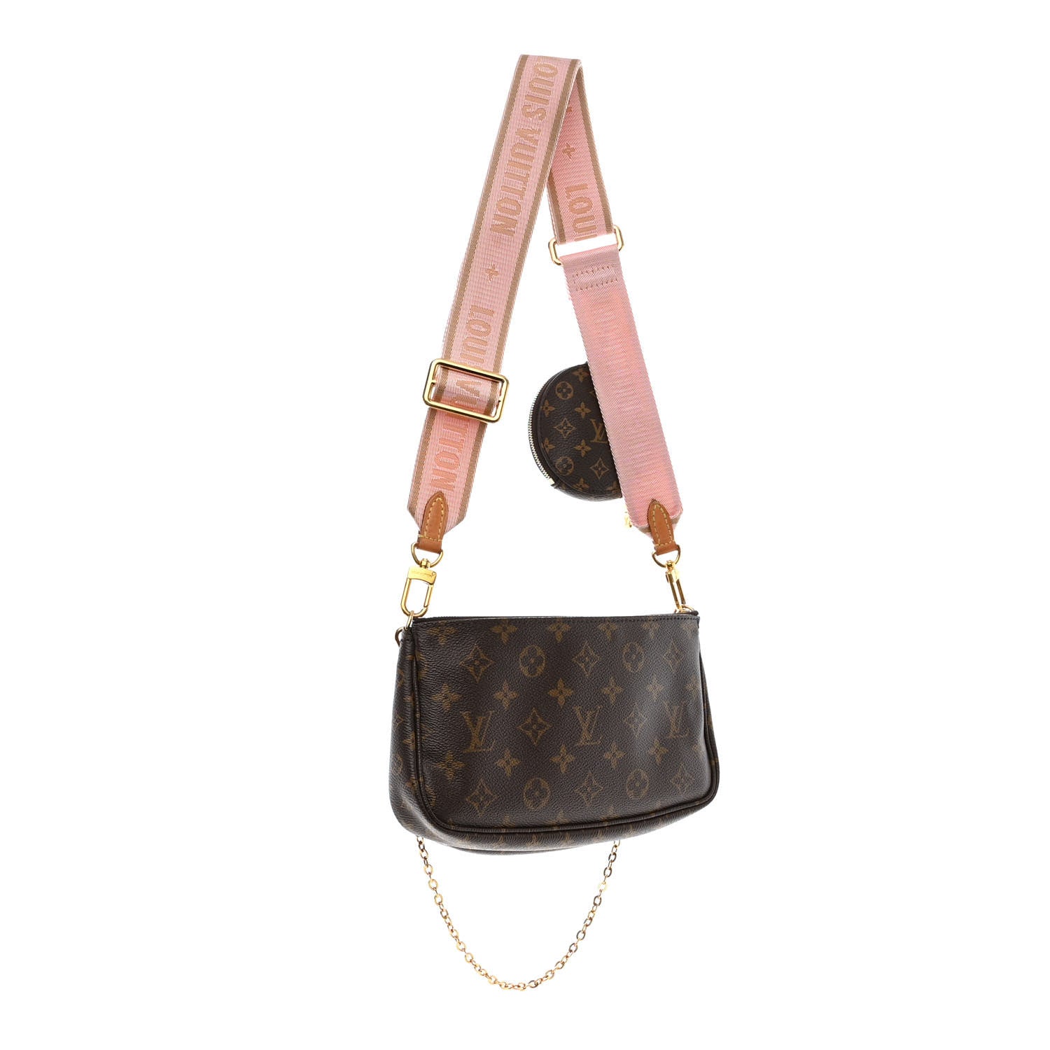 Louis Vuitton Monogram Multi Pochette Accessories Rose Clair 3 of 14