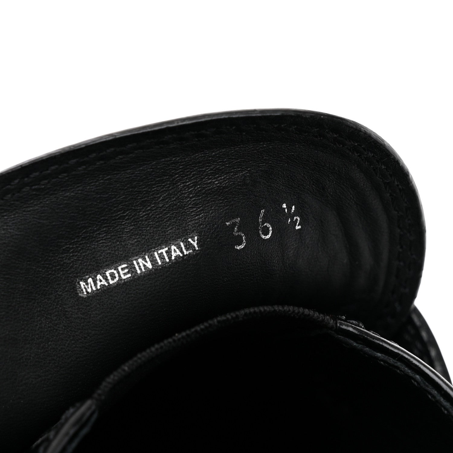 Prada Spazzolato Metal Triangle Logo 50mm Loafers 36.5 Black 9 of 11