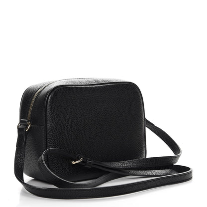 Gucci Pebbled Calfskin Small Soho Disco Bag Black 3 of 7