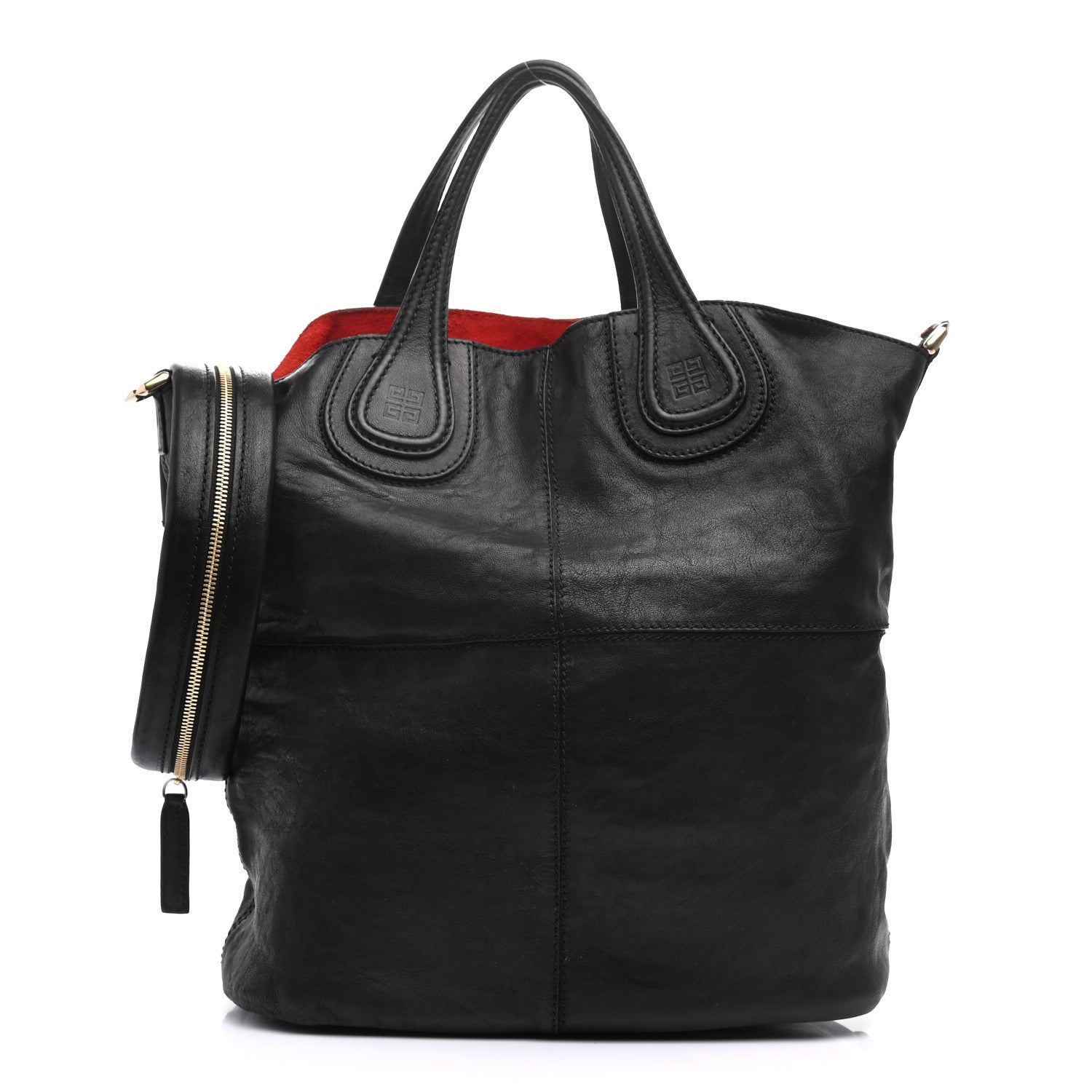 Givenchy Lambskin Nightingale North South Tote Black 1 of 10