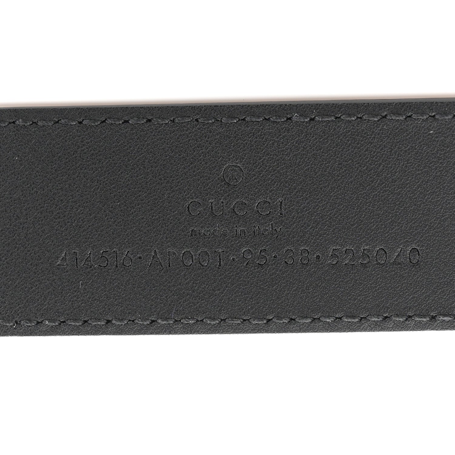 Gucci Calfskin Double G 30mm Belt 95 38 Black 5 of 6