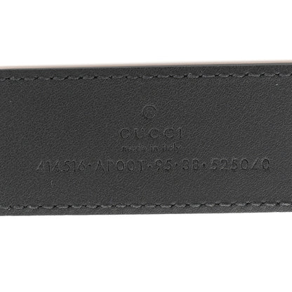 Gucci Calfskin Double G 30mm Belt 95 38 Black 5 of 6