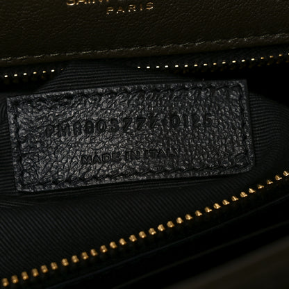 Saint Laurent Grained Lambskin Monogram Large Niki Chain Satchel Light Musk 7 of 10