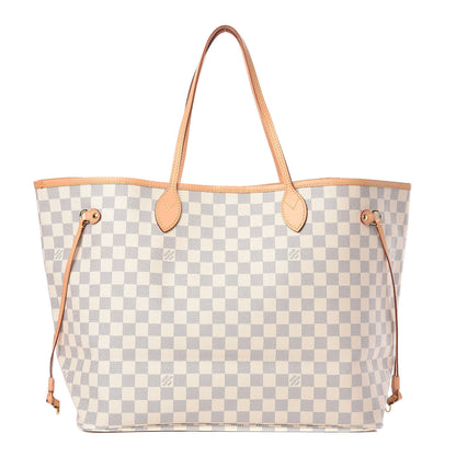 Louis Vuitton Damier Azur Neo Neverfull GM Rose Ballerine 3 of 22