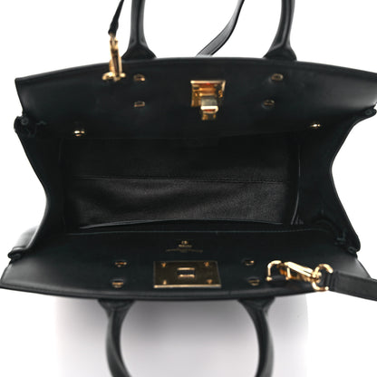 Salvatore Ferragamo Calfskin The Studio Bag Black 4 of 8