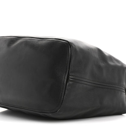 Prada Soft Calfskin Hobo Black 10 of 16