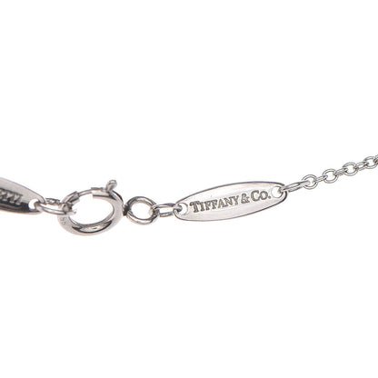 Tiffany Platinum Diamond .08ct Elsa Peretti Diamonds by the Yard Pendant Necklace 6 of 7