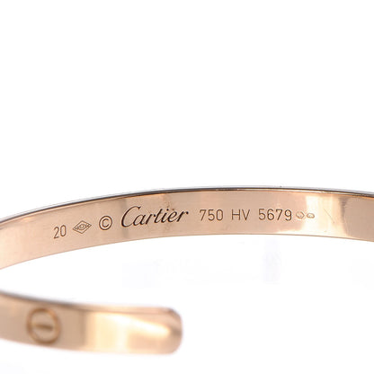 Cartier 18K Pink Gold LOVE Cuff Bracelet 20 5 of 5