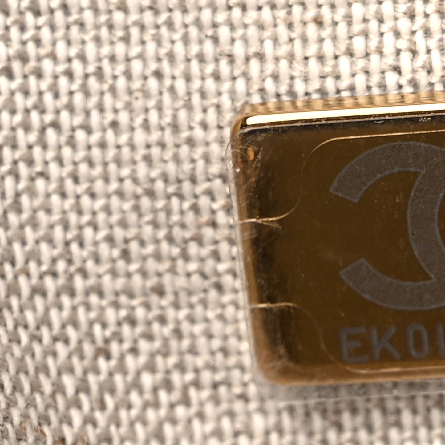 Mixed Fibers Medium Deauville Tote Beige Black