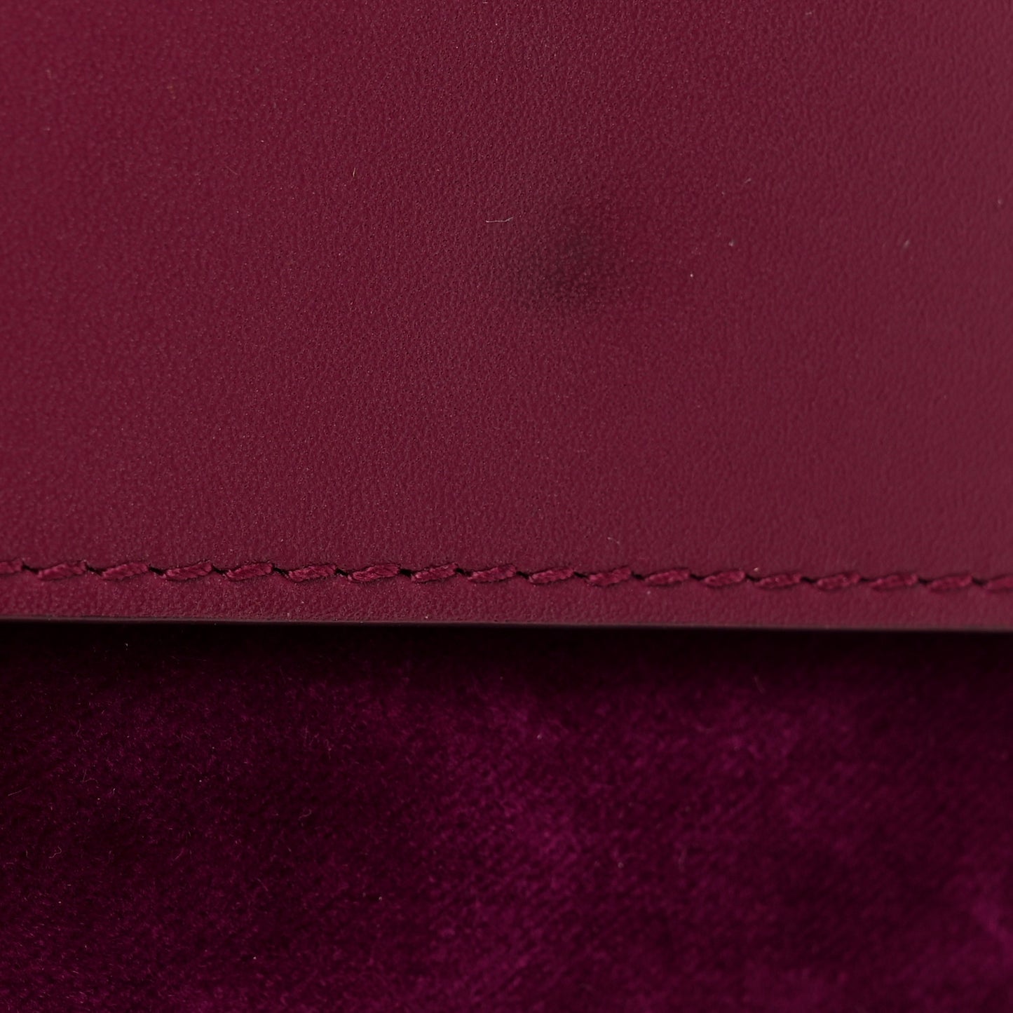 Velvet Super Mini Dionysus Shoulder Bag Fuchsia Violet Cyclamen