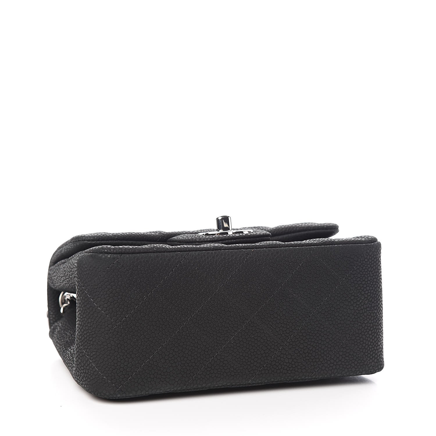 Chanel Iridescent Caviar Quilted Mini Square Flap Black 4 of 11