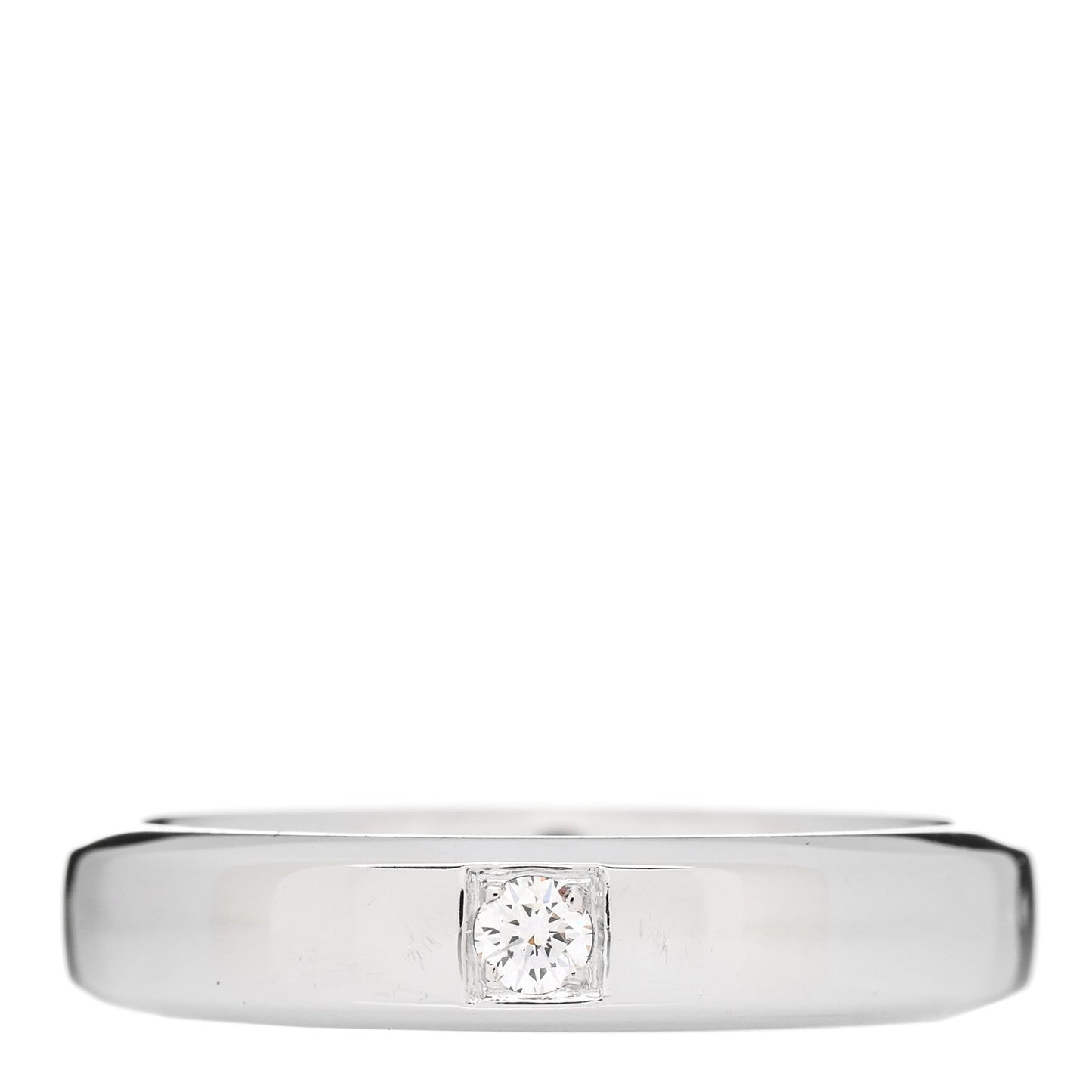 Platinum Diamond Toujours Etoiles Wedding Band Ring 55 7.25