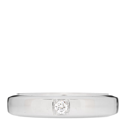 Van Cleef & Arpels Platinum Diamond Toujours Etoiles Wedding Band Ring 55 7.25 1 of 5