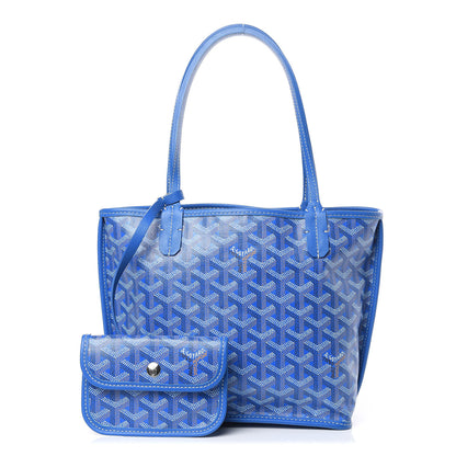 Goyard Goyardine Reversible Mini Anjou Sky Blue 1 of 14