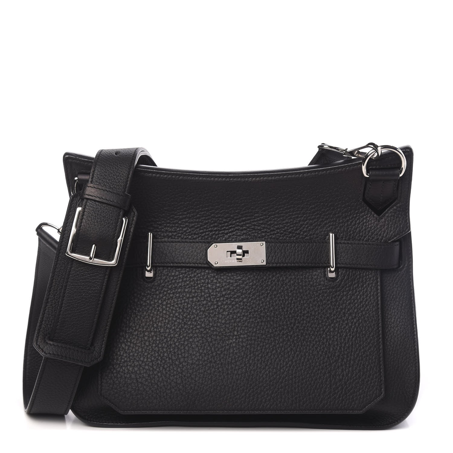Hermes Taurillon Clemence Jypsiere 31 Black 1 of 10