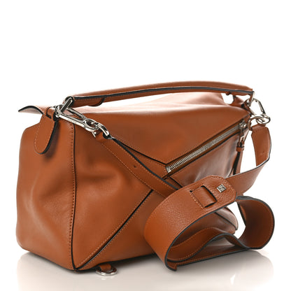 Loewe Calfskin Medium Puzzle Bag Tan 3 of 11