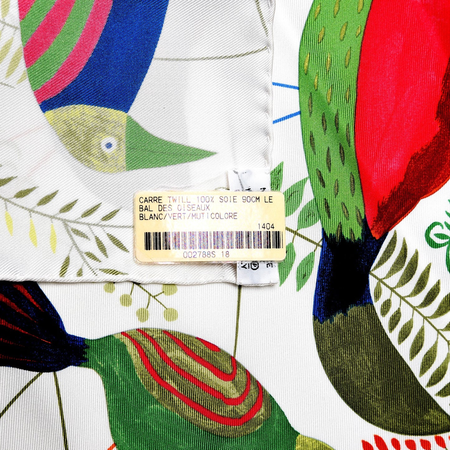 Silk Le Bal Des Oiseaux Scarf 90