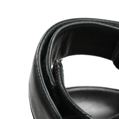 Prada Nappa Quilted Padded Slingback Sandals 37.5 Black 14 of 17
