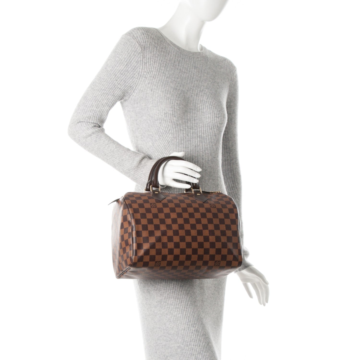 Louis Vuitton Damier Ebene Speedy 30 2 of 7