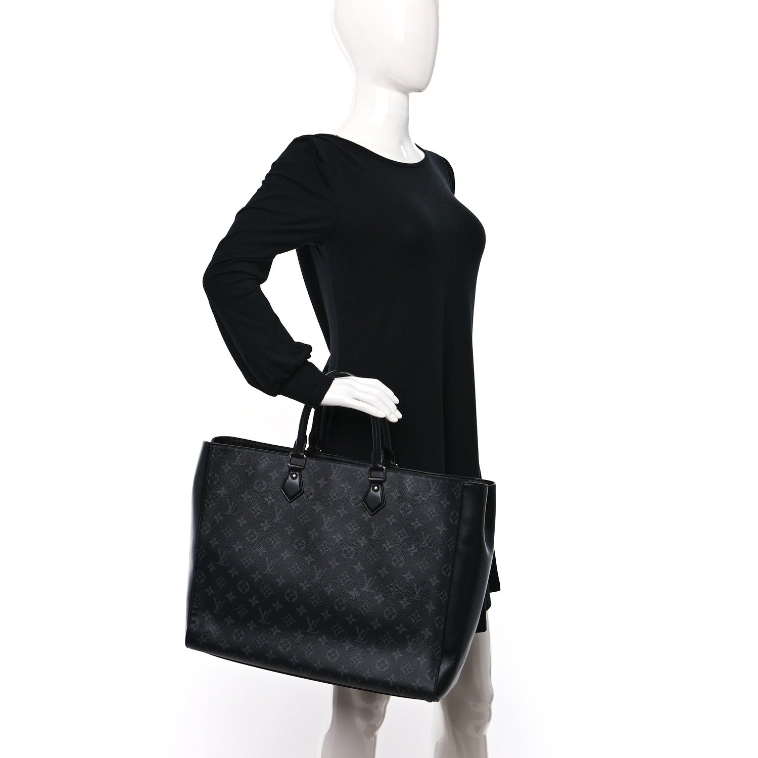 Louis Vuitton Monogram Eclipse Grand Sac 2 of 8