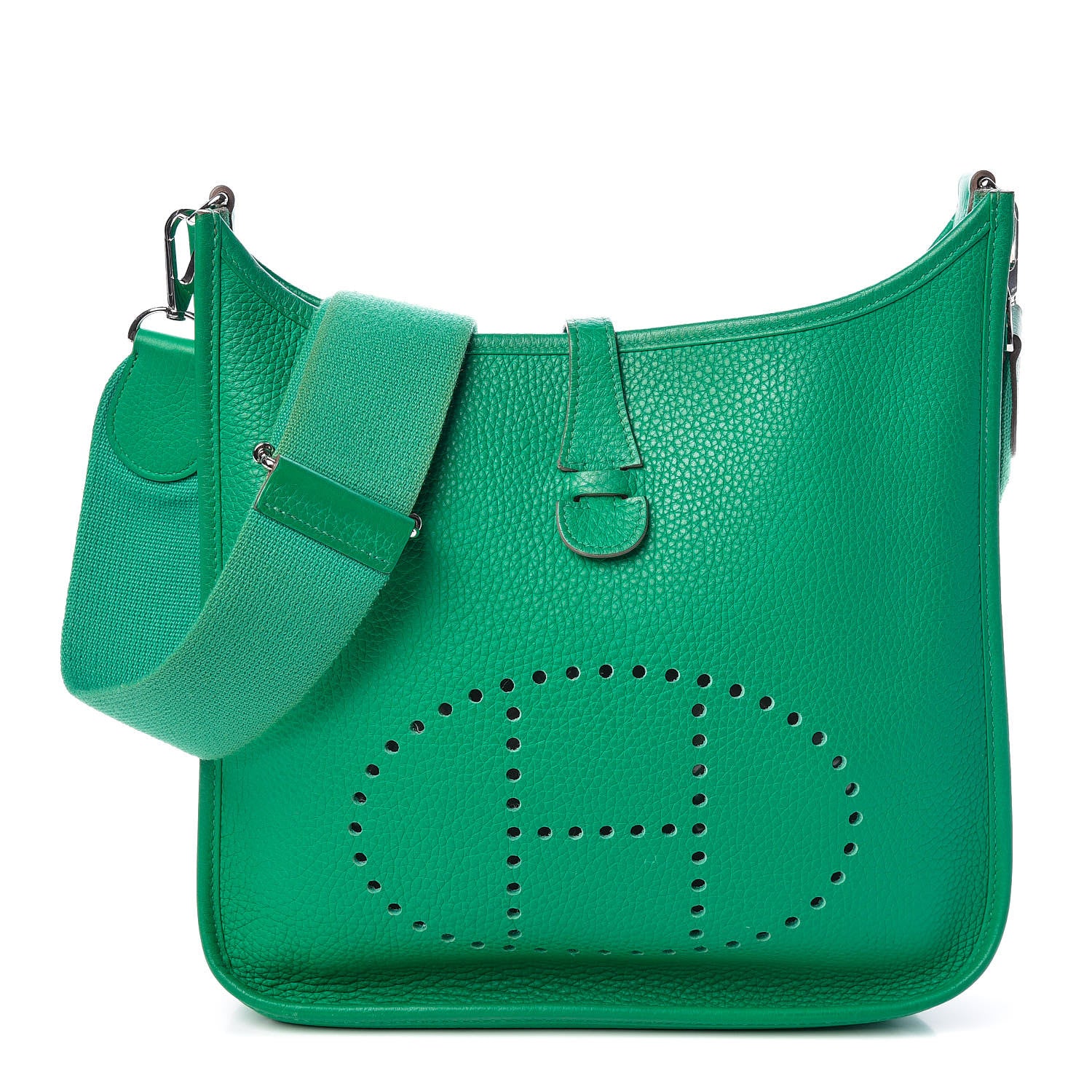 Hermes Taurillon Clemence Evelyne III PM Vert Menthe 1 of 28