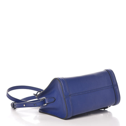 Alexander McQueen Pebbled Calfskin Mini Padlock Tote Ultramarine 4 of 8