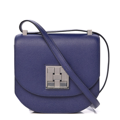 Hermes Epsom Mosaique Au 24-17 Bleu Encre 2 of 10