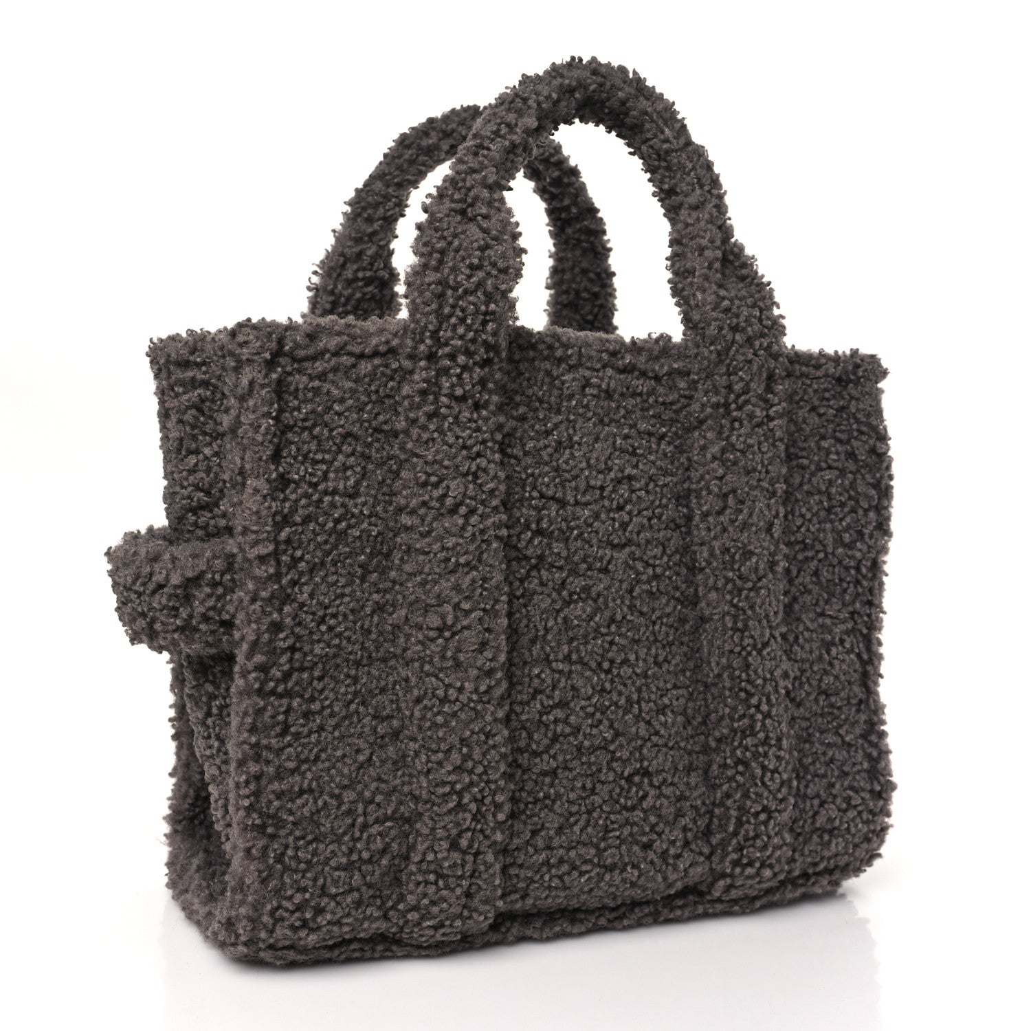 Marc Jacobs MARC JACOBS Polyester Cotton The Teddy Traveler Tote Bag Grey 3 of 8