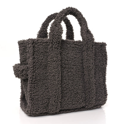 Marc Jacobs MARC JACOBS Polyester Cotton The Teddy Traveler Tote Bag Grey 3 of 8