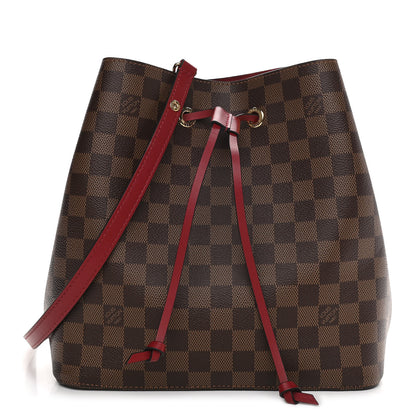 Louis Vuitton Damier Ebene Neonoe MM Cherry Berry 1 of 9