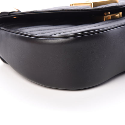 Louis Vuitton Calfskin New Wave Chain MM Black 7 of 11