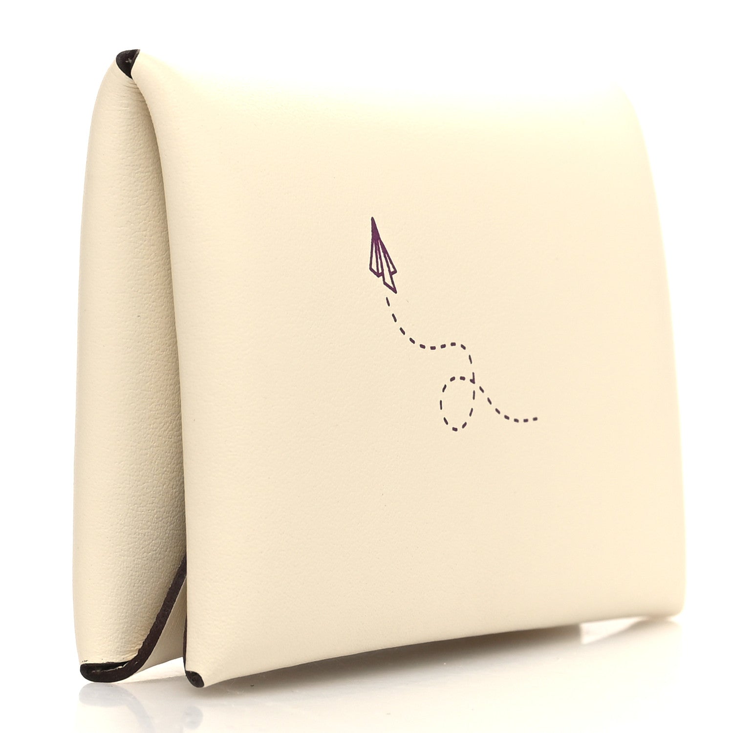 Hermes Swift Aviatrice Printed Calvi Card Case Nata 3 of 10