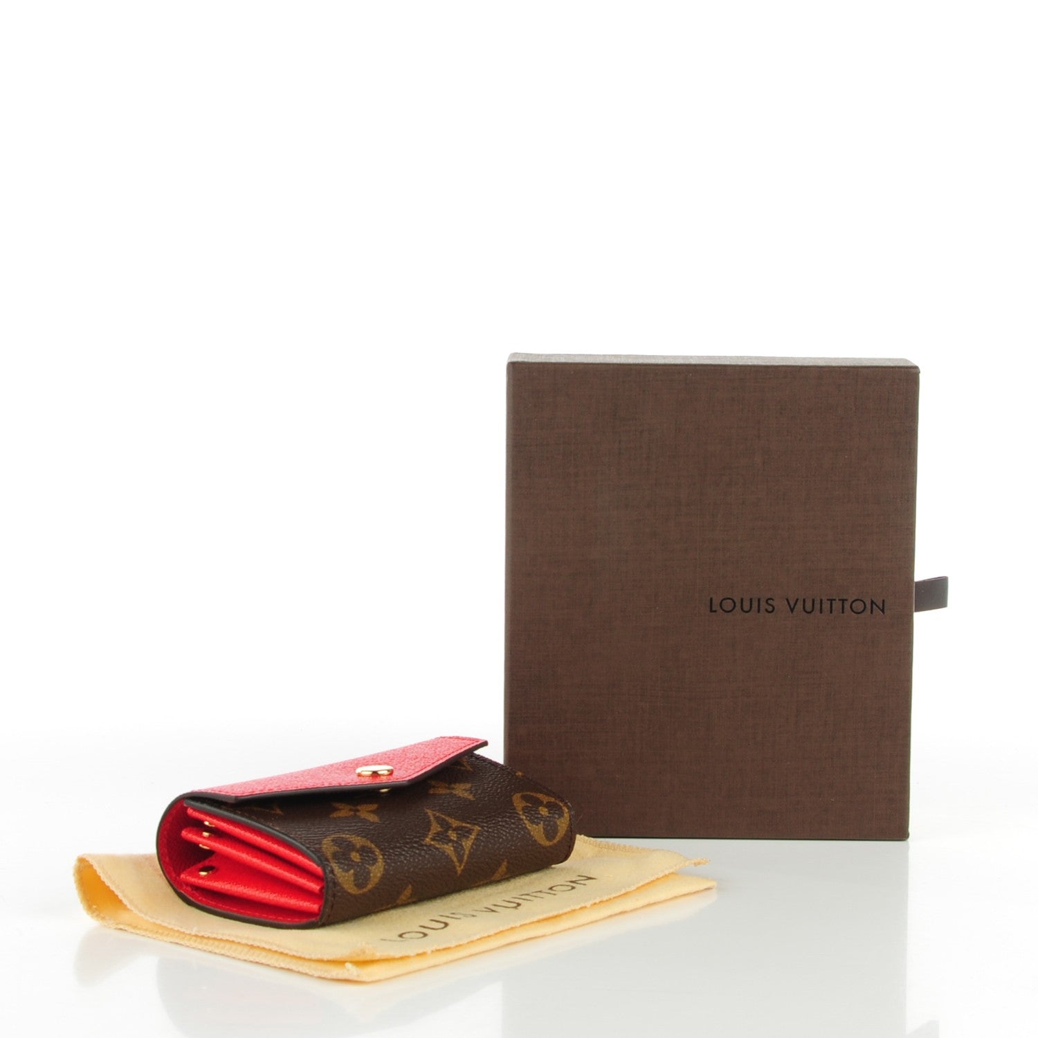 Louis Vuitton Monogram Sarah Multicartes Coquelicot 4 of 7