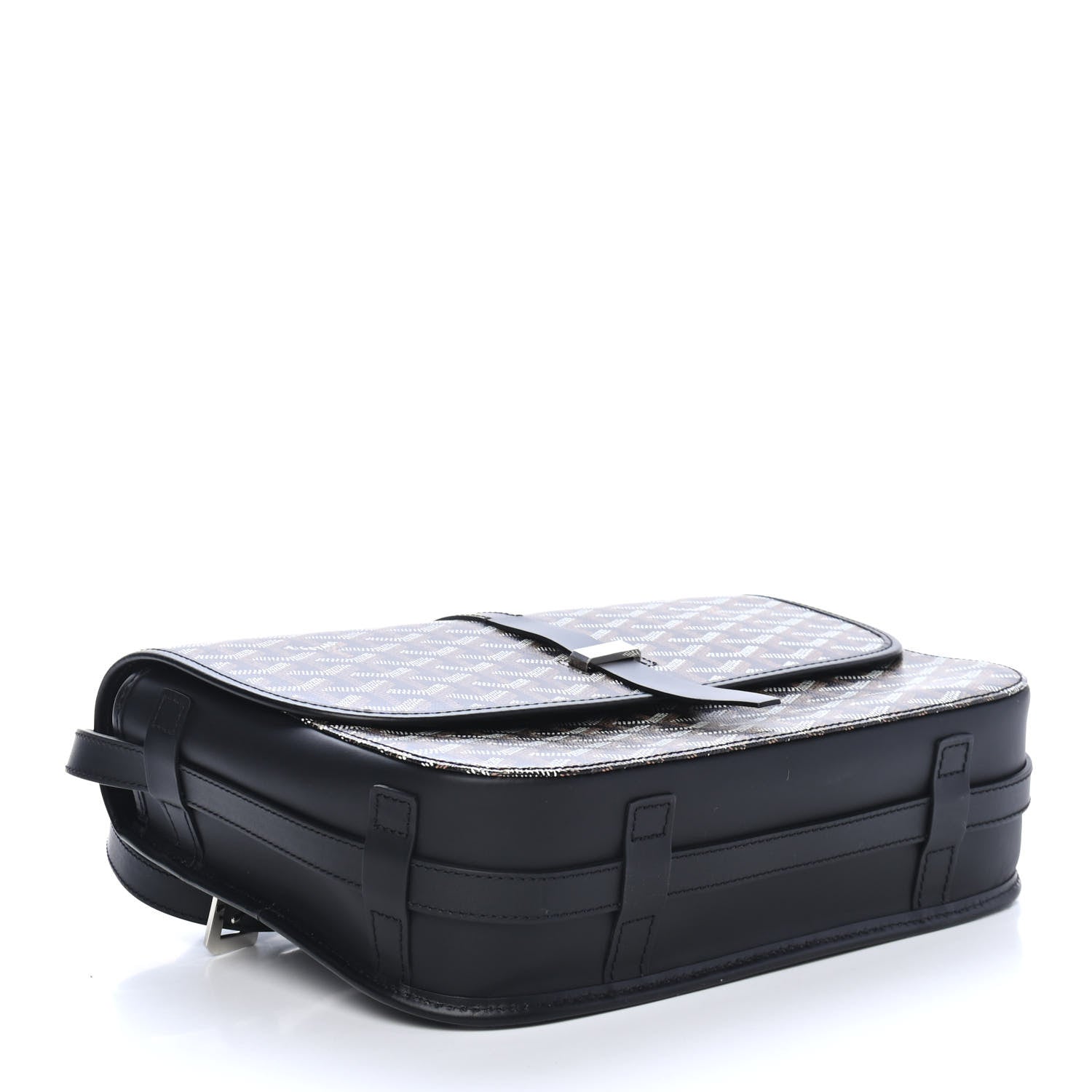 Goyard Goyardine Belvedere II MM Messenger Bag Black 3 of 4