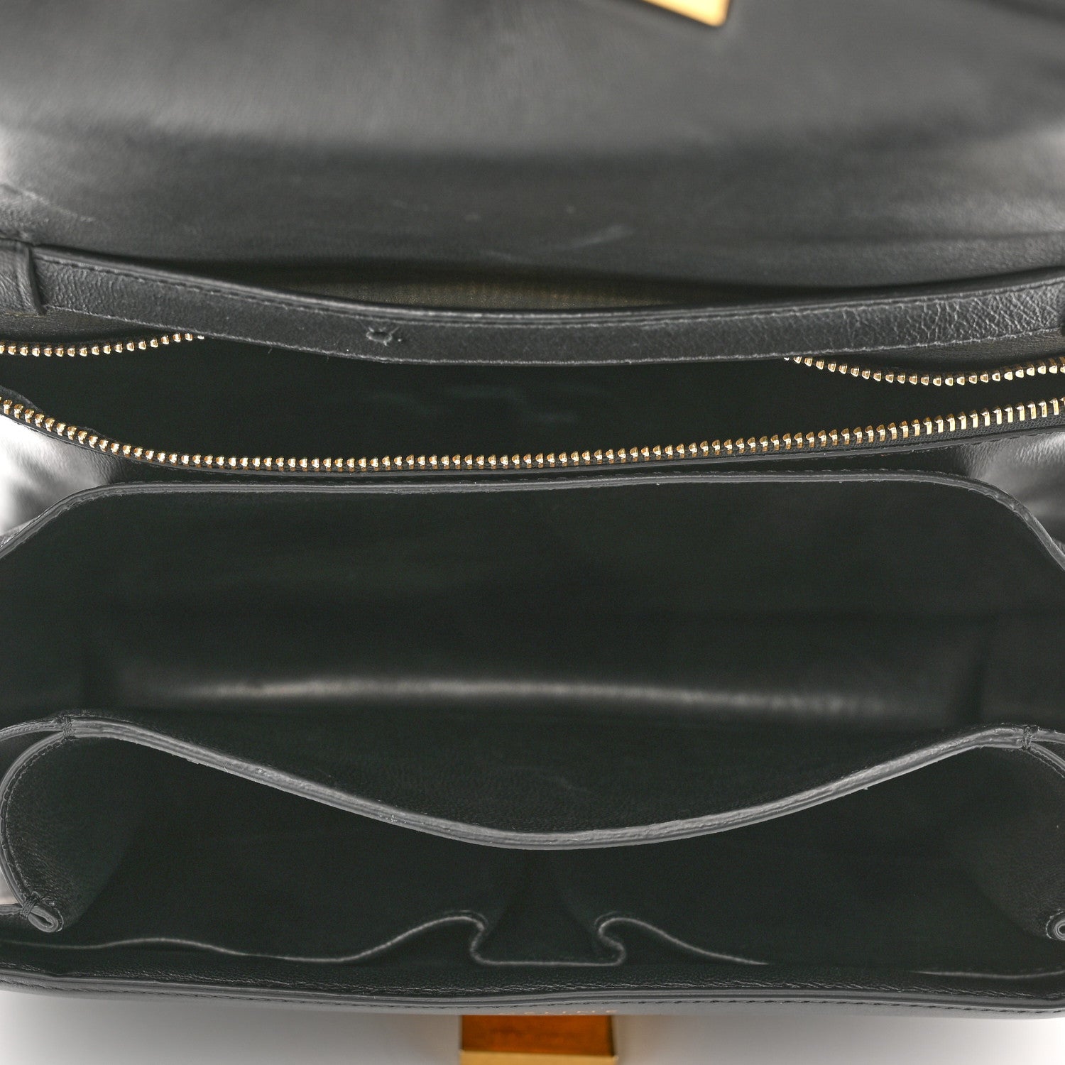 Celine Box Calfskin Medium Classic Box Flap Bag Black 5 of 11