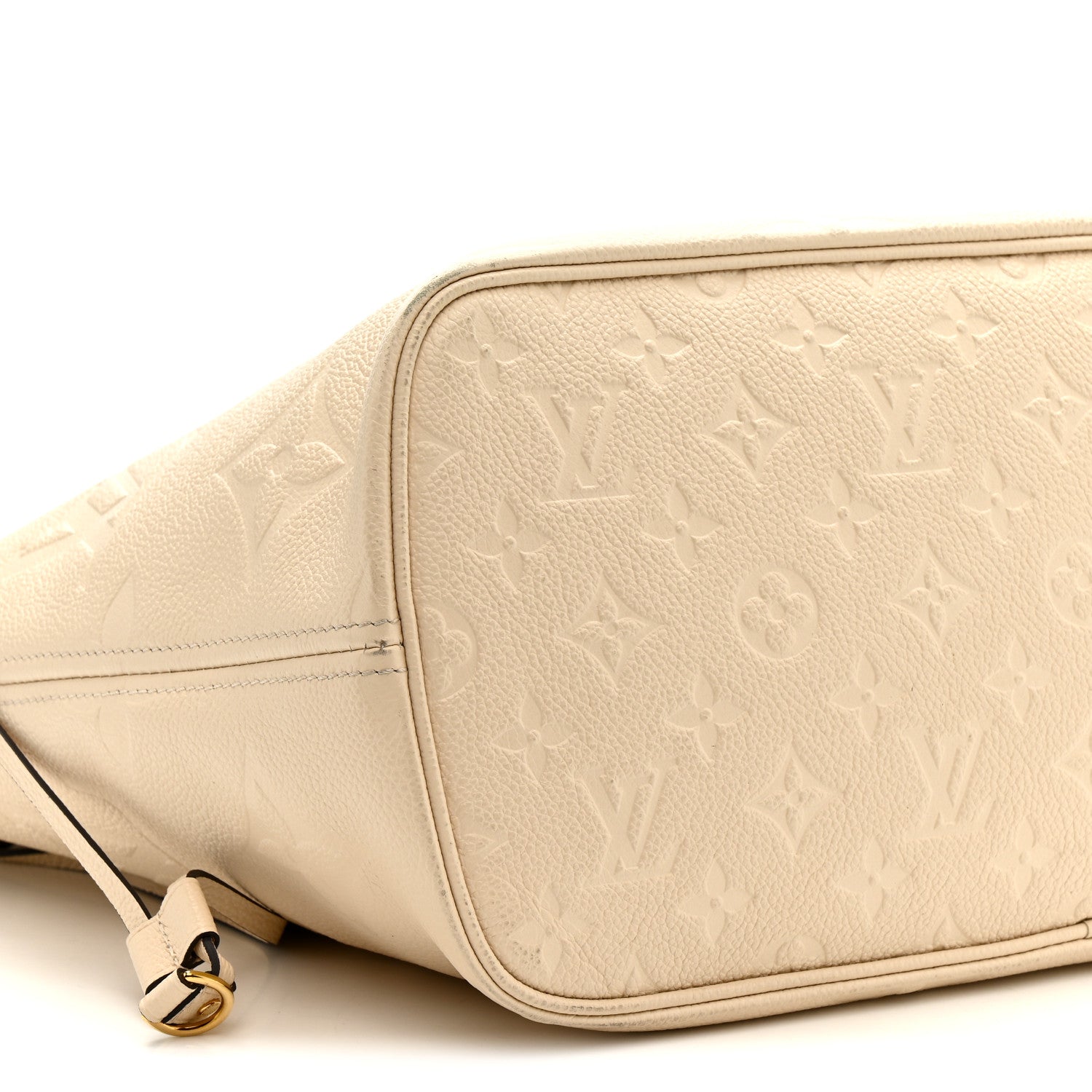 Louis Vuitton Empreinte Monogram Giant Neverfull MM Cream 9 of 16