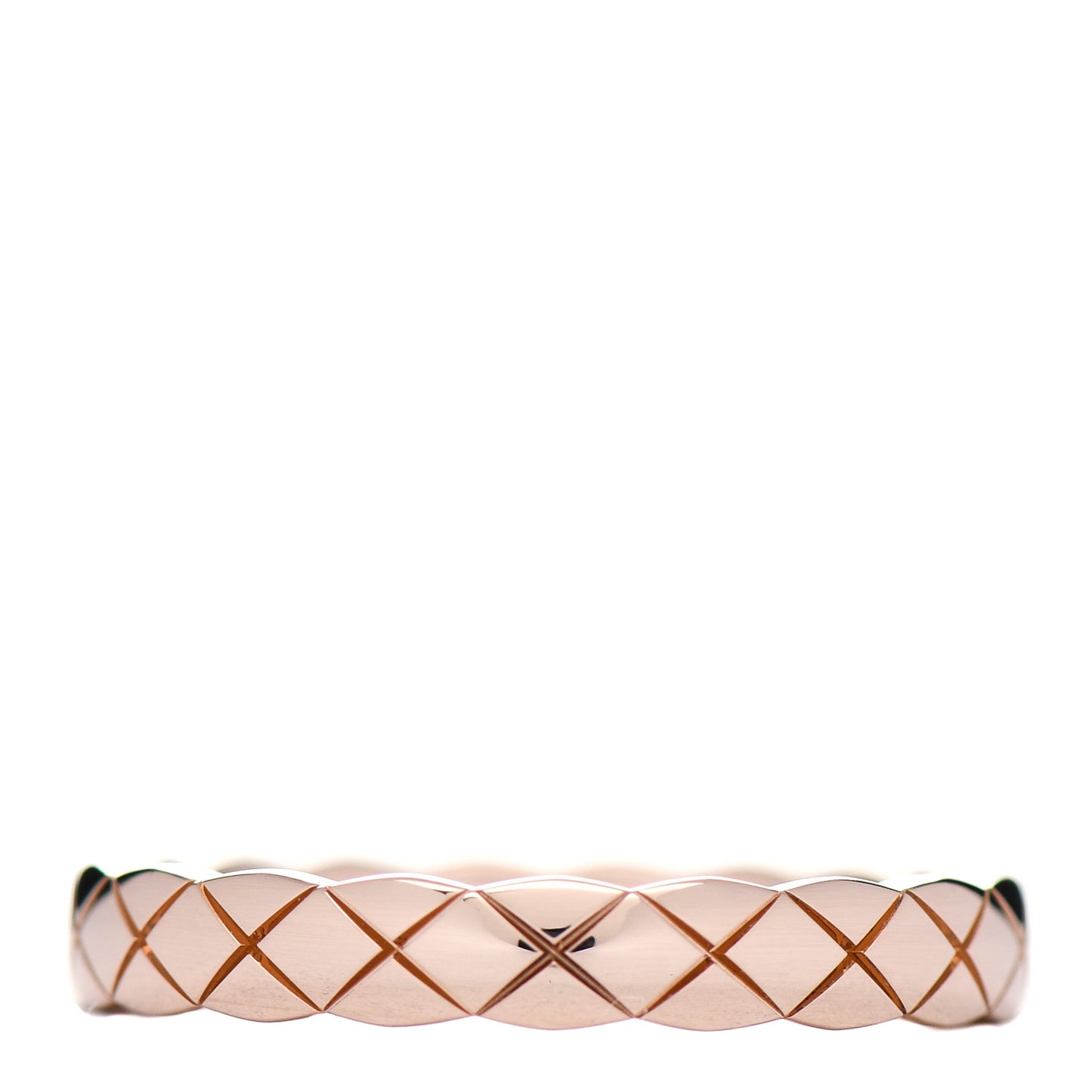 18K Beige Gold Mini Coco Crush Ring 54 6.75