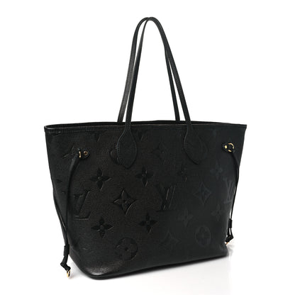 Louis Vuitton Empreinte Monogram Giant Neverfull MM Black 4 of 10
