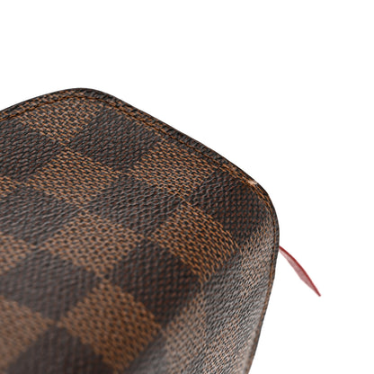 Louis Vuitton Damier Ebene Emilie Wallet Red 8 of 10