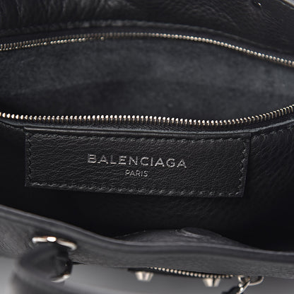 Balenciaga Veau Papier A6 Zip Around Tote Black 6 of 10