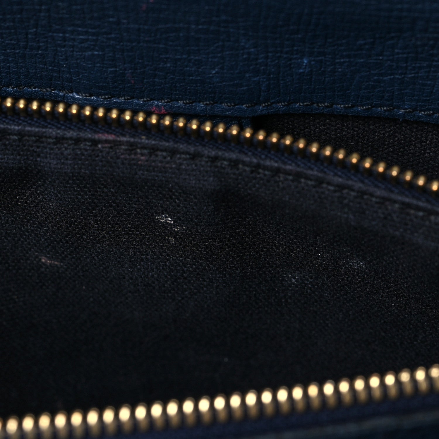 Burberry Grainy Calfskin House Check Medium Banner Tote Ink Blue 10 of 12