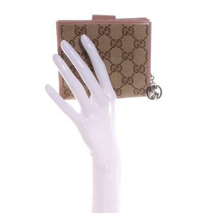 Gucci Monogram Twins French Wallet Rose 2 of 8
