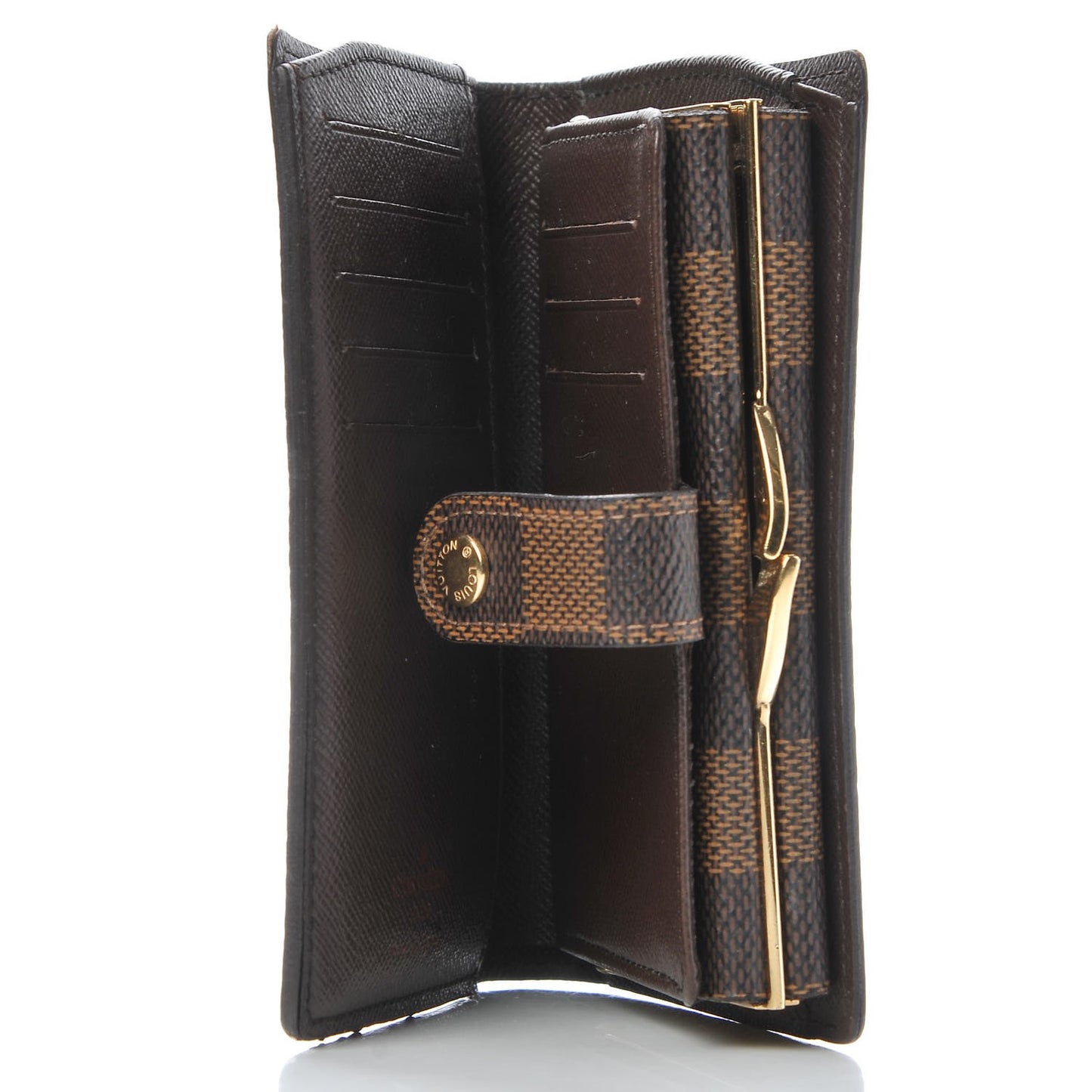 Damier Ebene French Purse Wallet